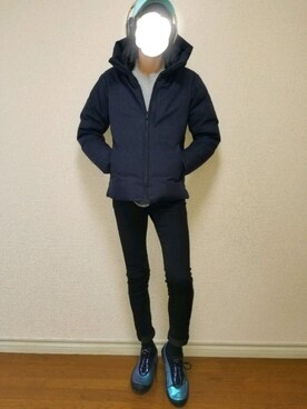 「平成最後のWEARISTAセンバツ」｜「アイテム（ダウンジャケット/コート）」を使った、bouさん（メンズ・176cm）の春コーディネート
