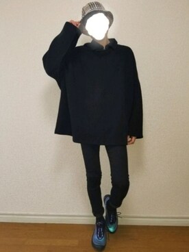 「NOISE MAKER（ノイズメーカー）のアイテム（スウェット）」を使った、bouさん（メンズ・176cm）の春コーディネート