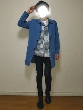 bouさん(メンズ・176cm)の春コーディネート