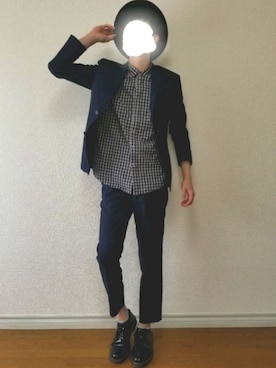 bouさん（メンズ・176cm）の春コーディネート