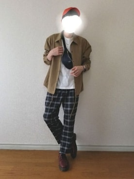 bouさん（メンズ・176cm）の春コーディネート