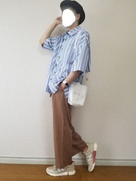 bouさん（メンズ・176cm）の夏コーディネート