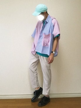 bouさん（メンズ・176cm）の秋コーディネート