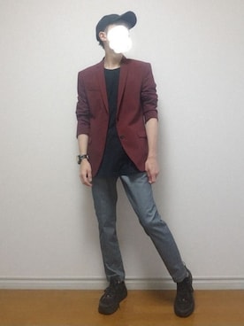 bouさん(メンズ・176cm)の秋コーディネート