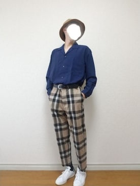 bouさん（メンズ・176cm）の秋コーディネート