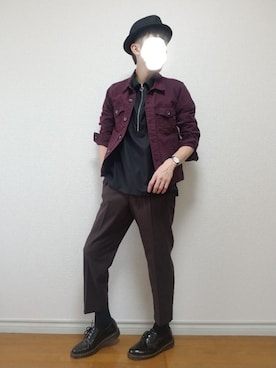 bouさん（メンズ・176cm）の秋コーディネート