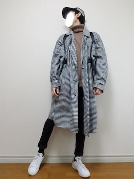 bouさん（メンズ・176cm）の冬コーディネート