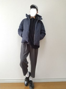 「NOISE MAKER（ノイズメーカー）のアイテム（スウェット）」を使った、bouさん（メンズ・176cm）の冬コーディネート