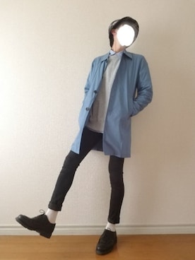 bouさん(メンズ・176cm)の冬コーディネート