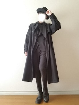 bouさん（メンズ・176cm）の冬コーディネート