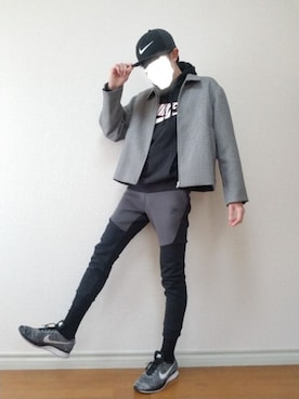 bouさん（メンズ・176cm）の冬コーディネート