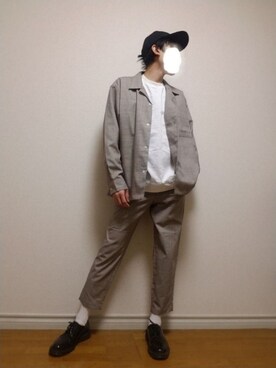 bouさん（メンズ・176cm）の春コーディネート