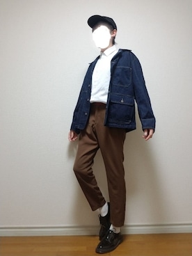 bouさん（メンズ・176cm）の春コーディネート