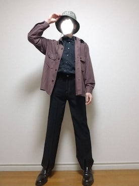 「CHRISTIAN DADA（クリスチャンダダ）のアイテム（帽子）」を使った、bouさん（メンズ・176cm）の春コーディネート