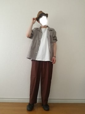 bouさん（メンズ・176cm）の春コーディネート