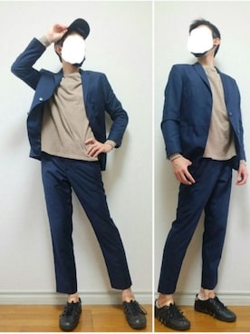 bouさん（メンズ・176cm）の秋コーディネート