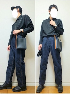 bouさん（メンズ・176cm）の秋コーディネート