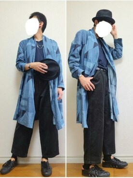 bouさん（メンズ・176cm）の秋コーディネート