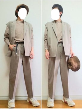 bouさん（メンズ・176cm）の秋コーディネート