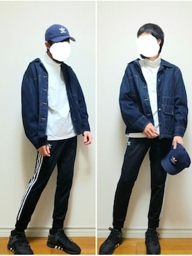 bouさん（メンズ・176cm）の秋コーディネート