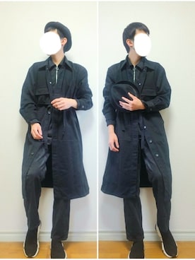 bouさん（メンズ・176cm）の秋コーディネート