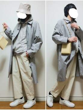 bouさん(メンズ・176cm)の冬コーディネート