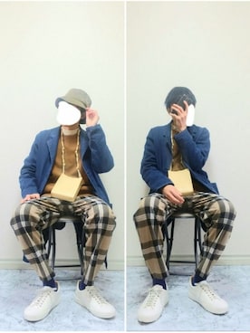 bouさん（メンズ・176cm）の春コーディネート