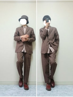 bouさん（メンズ・176cm）の春コーディネート