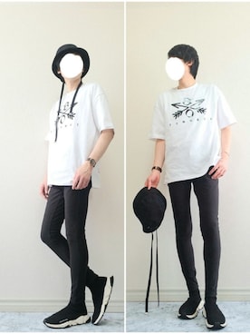 「JOKER（ジョーカー）のアイテム（パンツ）」を使った、bouさん（メンズ・176cm）の春コーディネート