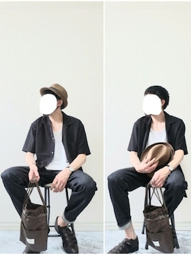 「417 EDIFICE」｜「アイテム（アクセサリー）」を使った、bouさん（メンズ・176cm）の夏コーディネート