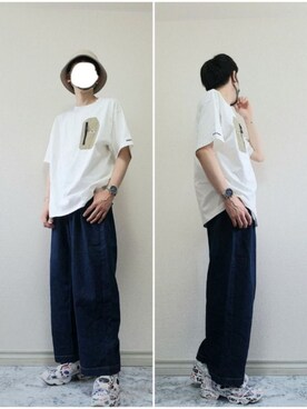 bouさん（メンズ・176cm）の夏コーディネート