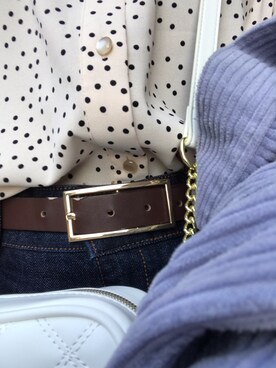 ベルトを使った 韓国 の人気ファッションコーディネート Wear