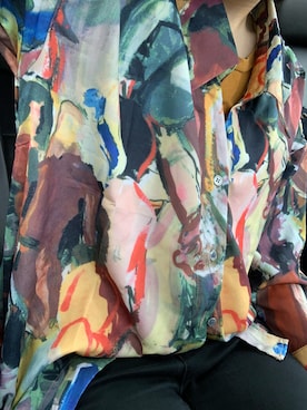 「Keep 18のアイテム（シャツ/ブラウス、その他）」を使った、IKuMiさん（レディース・150cm）の夏コーディネート