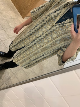 「SPINSのアイテム（シャツ/ブラウス、グリーン系）」を使った、IKuMiさん（レディース・150cm）の夏コーディネート