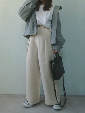 「CONVERSE（コンバース）のconverse（コンバース） ALL STAR OX（オールスターOX）（スニーカー）」を使った、あ やさん（レディース・147cm）の春コーディネート