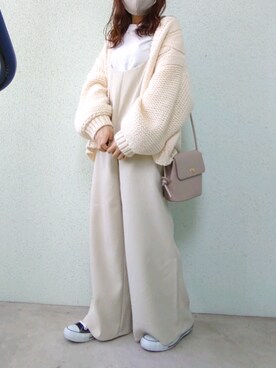 「CONVERSE（コンバース）のconverse（コンバース） ALL STAR OX（オールスターOX）（スニーカー）」を使った、あ やさん（レディース・147cm）の春コーディネート