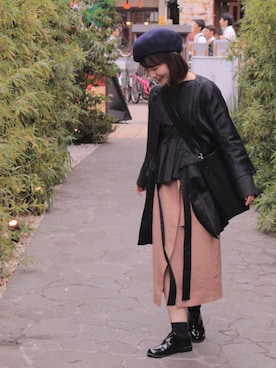 イズミさん（レディース・151cm）の秋コーディネート