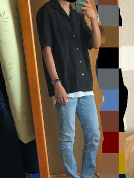 「BACK NUMBER（バックナンバー）のアイテム（タンクトップ）」を使った、あさん（メンズ・168cm）の夏コーディネート
