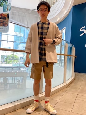 「URBAN RESEARCH Sonny Label（アーバンリサーチサニーレーベル）のアイテム（その他）」を使った、tkoさん（メンズ・174cm）の春コーディネート