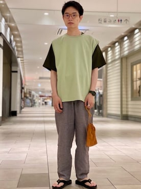 tko(オッチー)さん（メンズ・174cm）の夏コーディネート