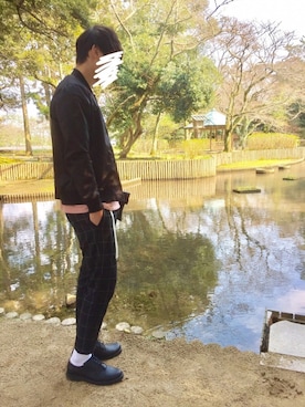 けいちゃんさん（メンズ・180cm）の春コーディネート