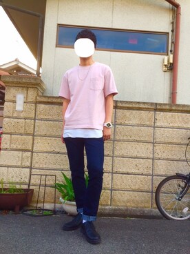 「417 EDIFICE（フォーワンセブンエディフィス）のアイテム（アクセサリー）」を使った、けいちゃんさん（メンズ・180cm）の春コーディネート