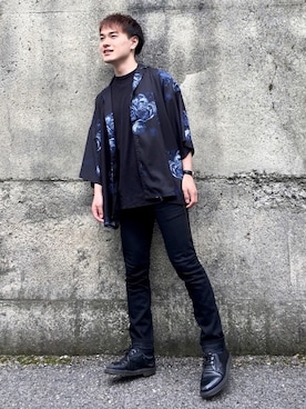 としぼうさん（メンズ・166cm）の夏コーディネート