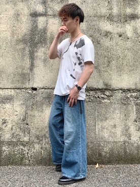 としぼうさん（メンズ・166cm）の夏コーディネート