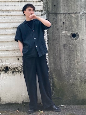 としぼうさん（メンズ・166cm）の春コーディネート