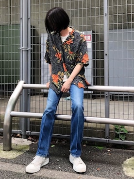 「LADMUSICIAN」｜soraさん（メンズ・174cm）の夏コーディネート