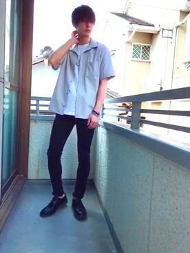 「ROXD（ロッド）のアイテム（アクセサリー）」を使った、うーいぇいぇいさん（メンズ・176cm）の夏コーディネート