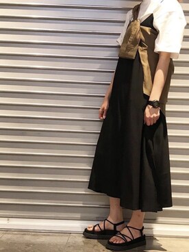 「COLONY2139」｜「アイテム（ワンピース/ドレス）」を使った、tmmさん（レディース・167cm）の夏コーディネート