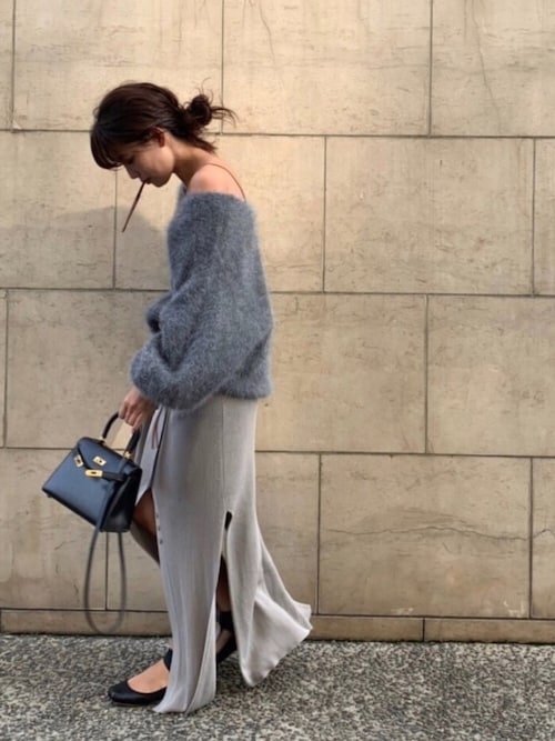 ETRE TOKYO（エトレトウキョウ）の「スリットロングカーディガン  