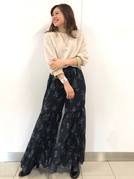 「シンプルおしゃれが好き」｜ETRÉ TOKYO officialさん（レディース・156cm）の秋コーディネート